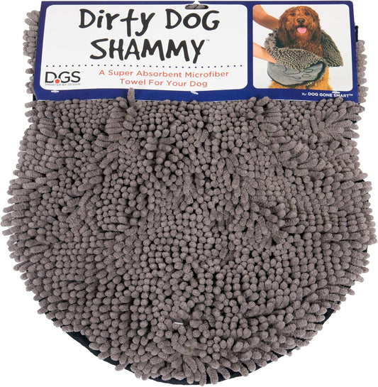 the Dirty Dog Bath Towel - Plush Shammy Towel for Dogs 